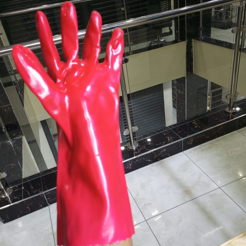 P.V.C gloves
