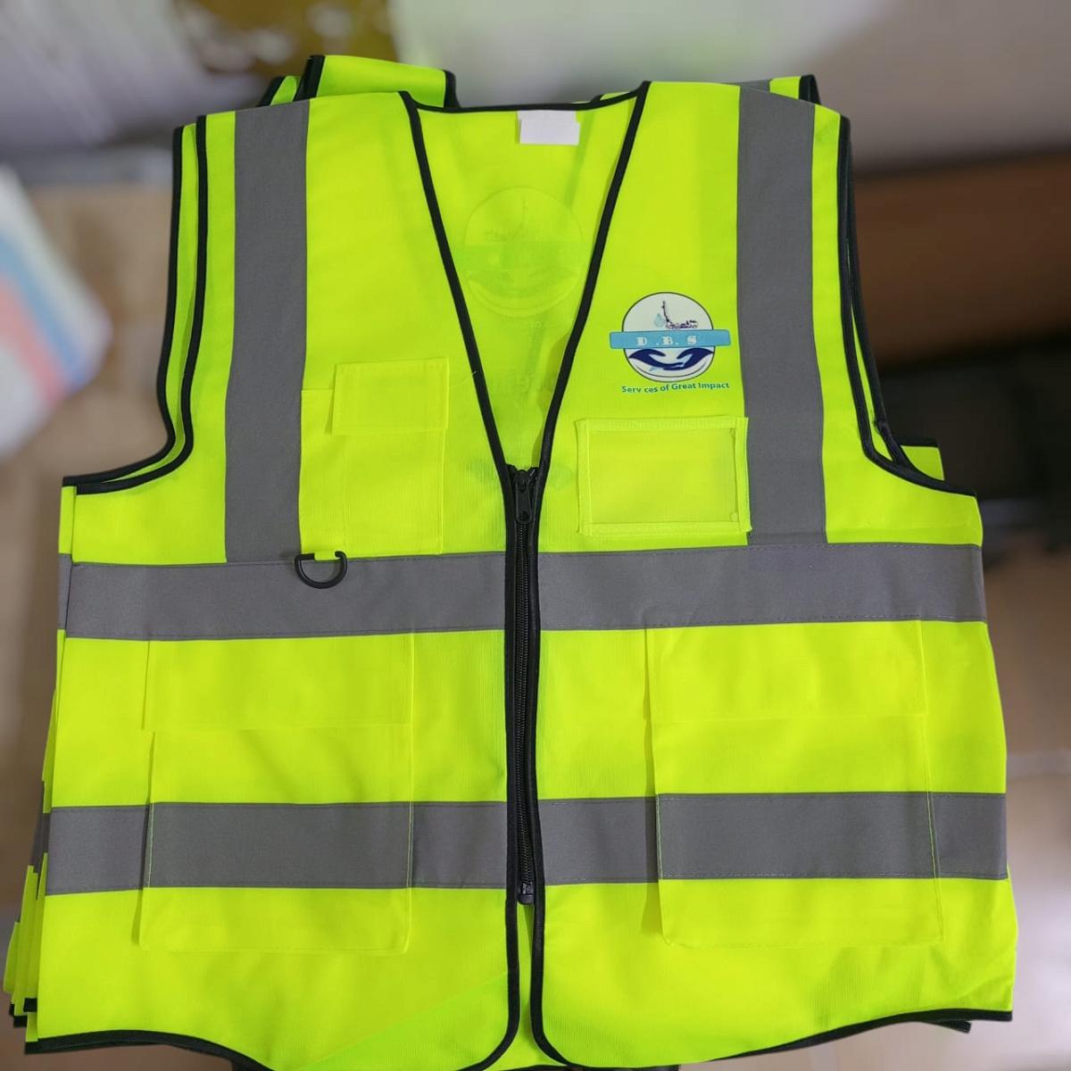Branded Executive Reflective Vest - Safety Work Wear Uniform Protective Clothing Safety Equipment Kenya
